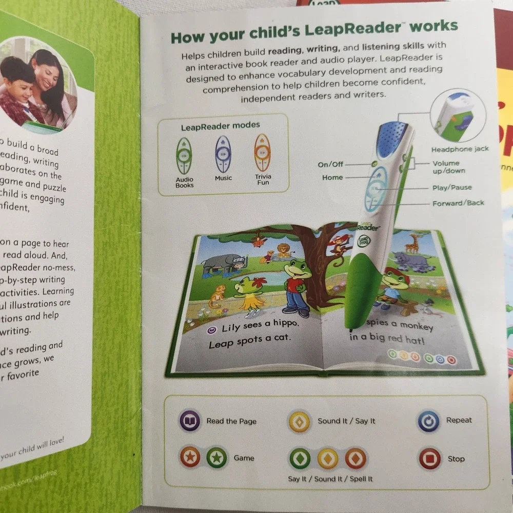 Leap Frog Tag Early Reader Books‎ Lot Of 7  Consonants & Short Vowels & More